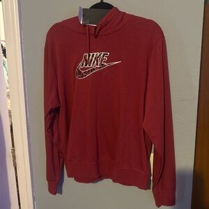Nike Maroon Sweatshirt with Logo